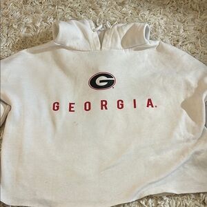 Georgia White Hoodie Jacket
